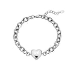 AVA & SKY Chunky Heart Waterproof Bracelet