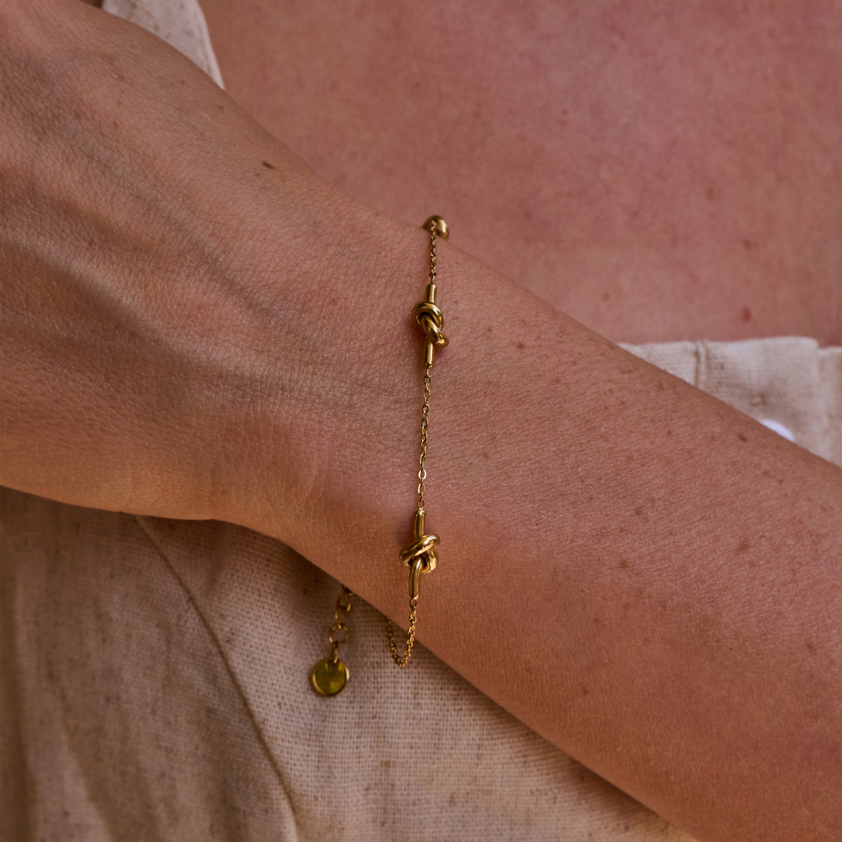 AVA & SKY Odyssey Gold Plated Waterproof Bracelet