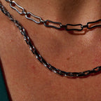 AVA & SKY Organic Paperclip Waterproof Necklace