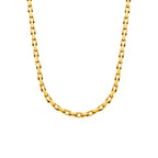 AVA & SKY Braid Gold Plated Waterproof Necklace