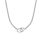 AVA & SKY Interlocking Circles Waterproof Necklace