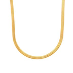 AVA & SKY Gold Snake Waterproof Chain
