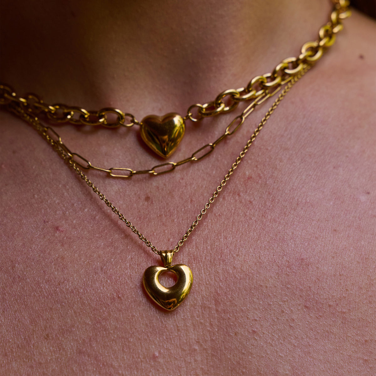 AVA & SKY Bubble Gold Plated Waterproof Pendant
