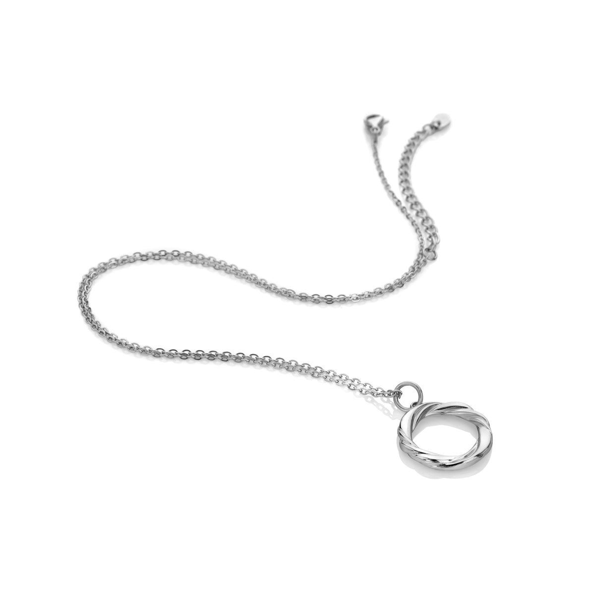 AVA & SKY Twisted Ribbon Waterproof Necklace