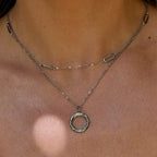 AVA & SKY Twisted Ribbon Waterproof Necklace