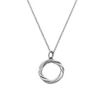 AVA & SKY Twisted Ribbon Waterproof Necklace
