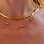 AVA & SKY Odyssey Gold Plated Waterproof Necklace
