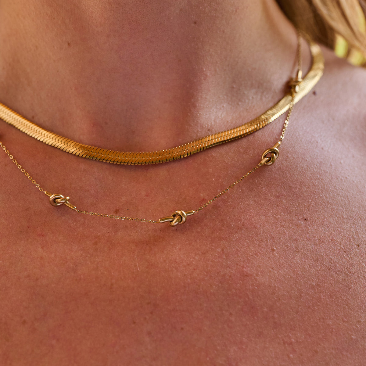 AVA & SKY Odyssey Gold Plated Waterproof Necklace