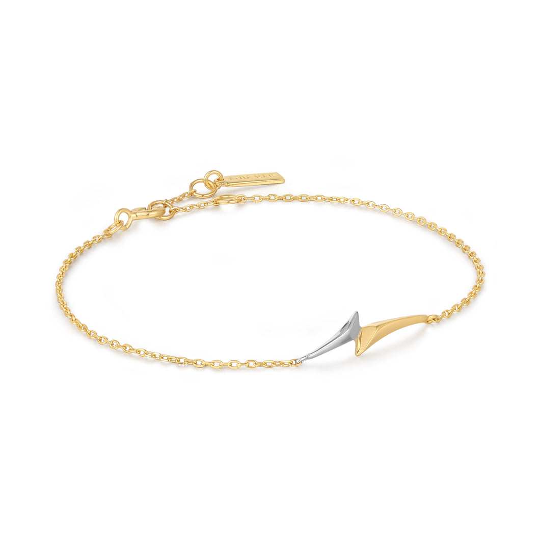 Gold Arrow Chain Bracelet B049-01T