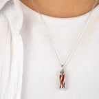 Powerful Stone Red Jasper Necklace Small