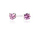 Lana with Pink Swarovski Crystal Earrings