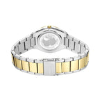 BERING Ladies Two Tone Metal Strap Watch with White Dial 19932-710