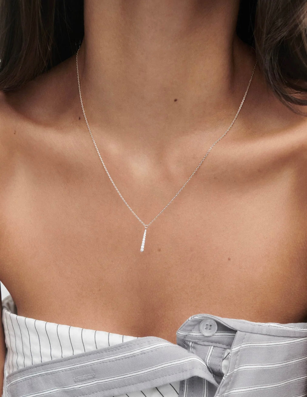Olga Silver Necklace