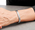 Gents BOSS Metal Link Essentials Stainless Steel Bracelet