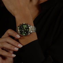 Load image into Gallery viewer, BOSS Grand Tour Multifunction Watch with Green Dial
