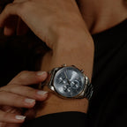 BOSS Grand Tour Multifunction Watch with Light Blue Dial
