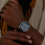 Gents BOSS Skytraveller Chronograph Watch with Brown Leather Strap