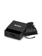 Load image into Gallery viewer, Gents BOSS Black Metal Link Essentials Stainless Steel Bracelet
