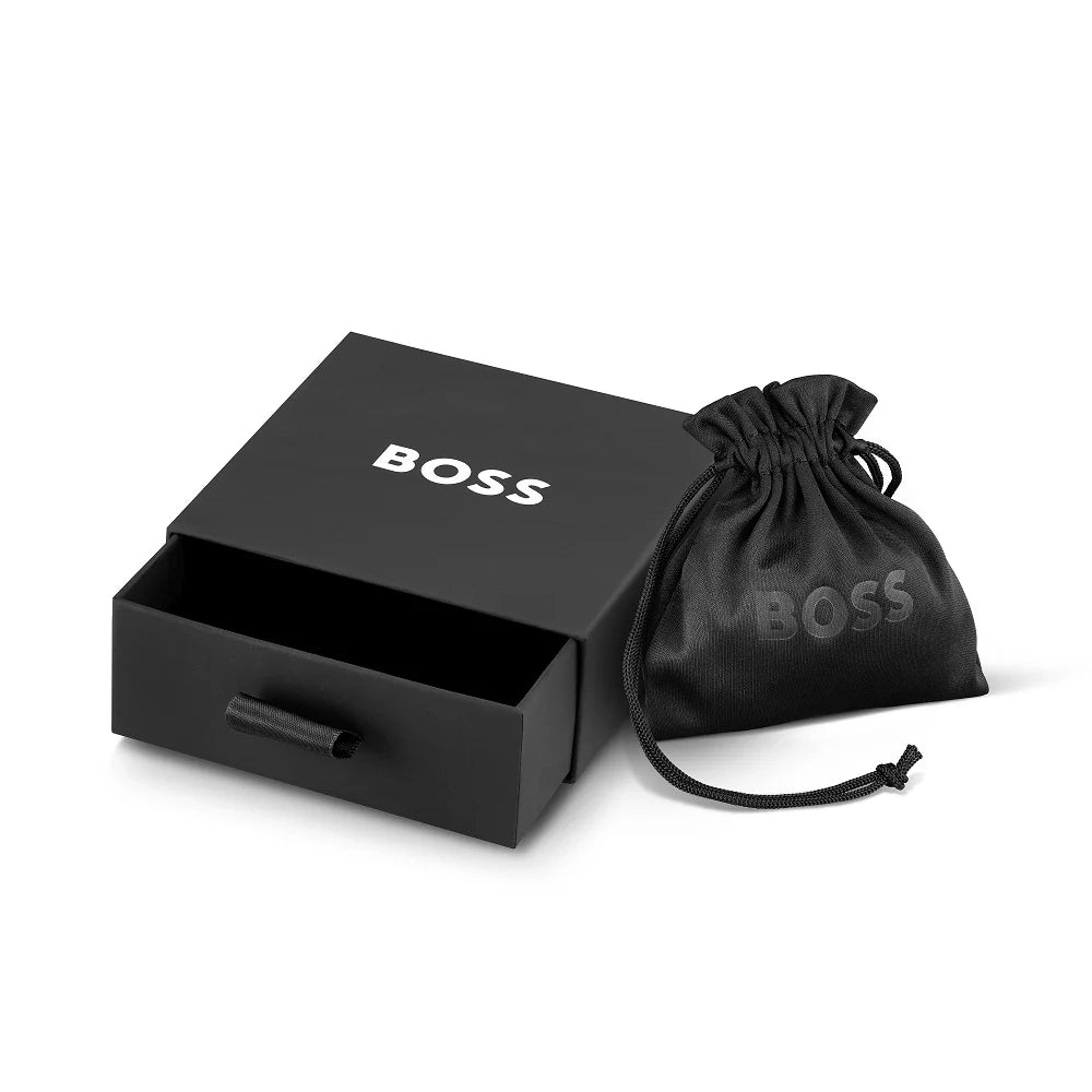 Gents BOSS Metal Link Essentials Stainless Steel Bracelet