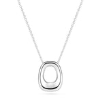 Silver Borsa Pianura Necklace