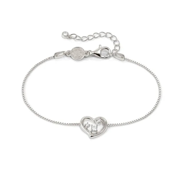 Nomination Dream Beats Heart Bracelet with CZ