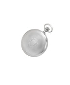 Woodford Mechanical Chrome Plated Full Hunter Pocket Watch