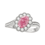 18ct White Gold Aurora One Carat Enchantment Ring