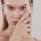 18ct White Gold Aurora Mystique Ring