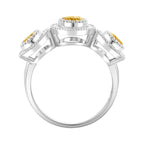 18ct White Gold Aurora Mystique Ring