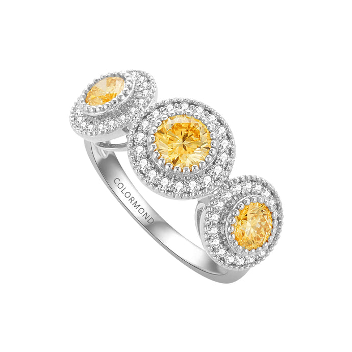 18ct White Gold Aurora Mystique Ring