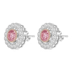 18ct White Gold Aurora Gleam Studs