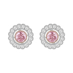 18ct White Gold Aurora Gleam Studs