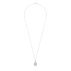 18ct White Gold Clarice Glamour Pendant
