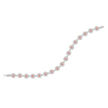 Load image into Gallery viewer, 18ct White Gold Aurora Blossom Bracelet
