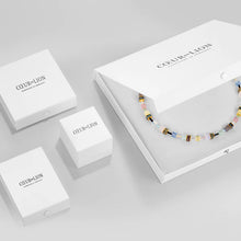 Load image into Gallery viewer, GEOCUBE® Bracelet Grey-Gold
