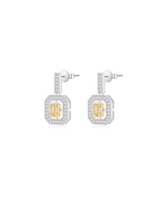 Load image into Gallery viewer, 18ct White Gold Clarice Glamour Earrings
