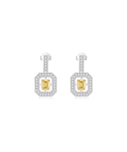 Load image into Gallery viewer, 18ct White Gold Clarice Glamour Earrings
