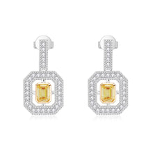 Load image into Gallery viewer, 18ct White Gold Clarice Glamour Earrings
