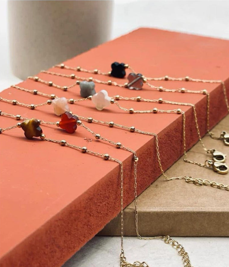 Zag Bijoux Black Onyx Velasquez Necklace