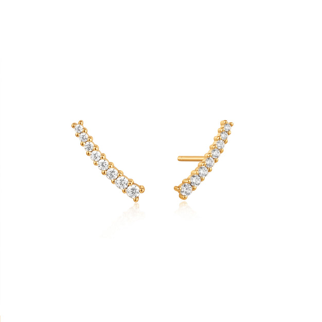Glam Crawler Stud Earrings E037-03G