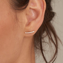 Load image into Gallery viewer, Glam Crawler Stud Earrings E037-03G
