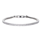 Diamonfire Fine Claw Set Zirconia Tennis Bracelet