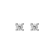 Load image into Gallery viewer, 3mm Four Claw Solitaire Diamonfire Zirconia Stud Earrings
