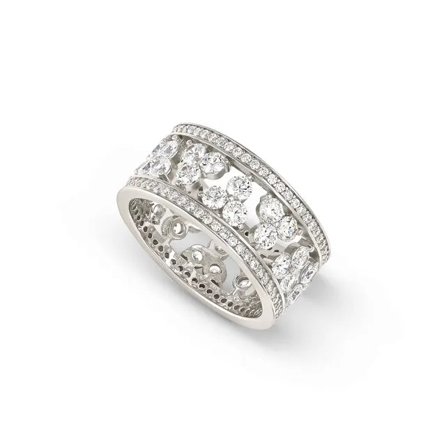 Nomination Life Bouquet CZ Band Ring