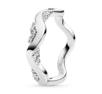 Ellera Waves Silver Altro Ring