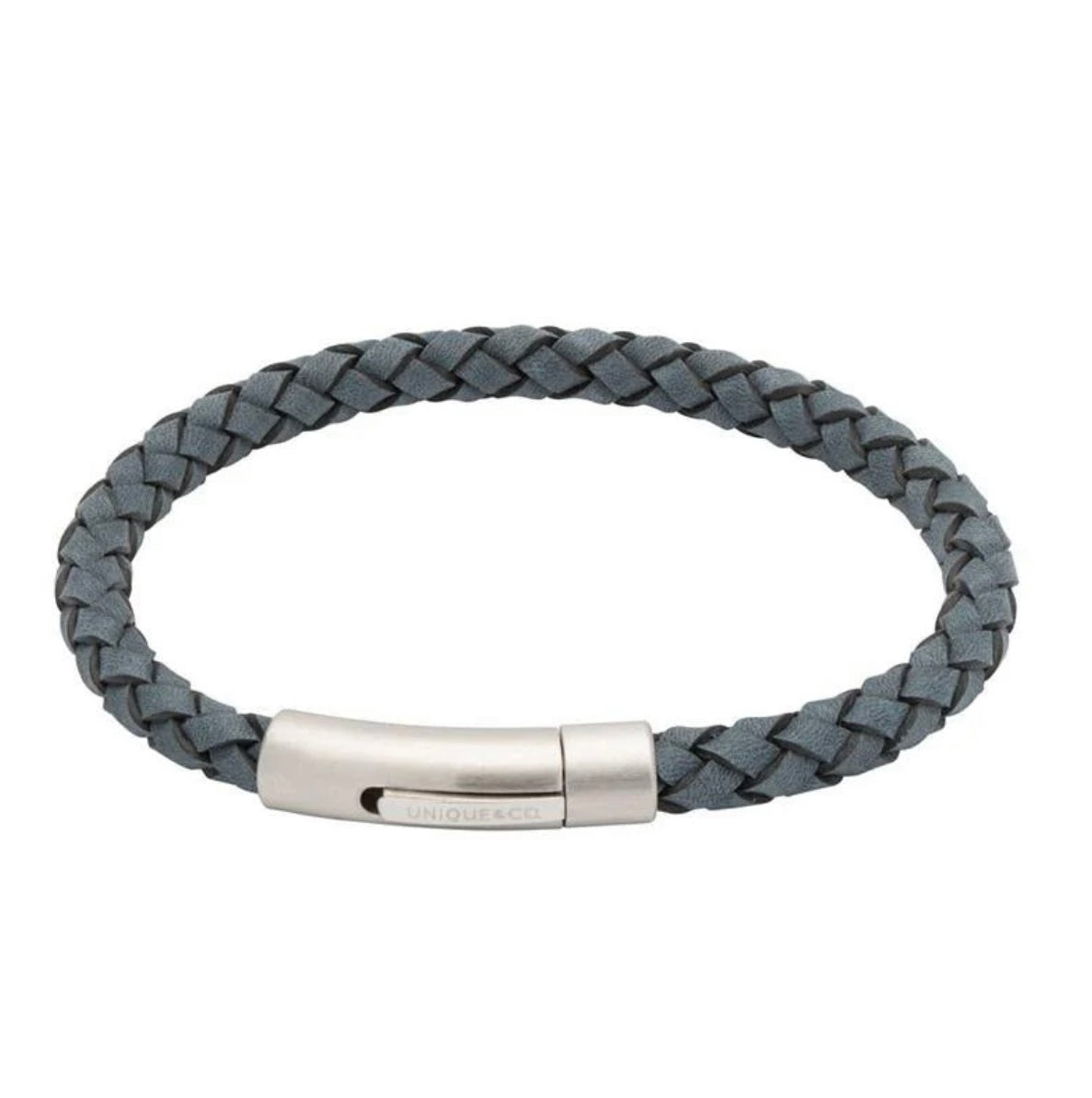 Antique Blue Leather Bracelet B400AB