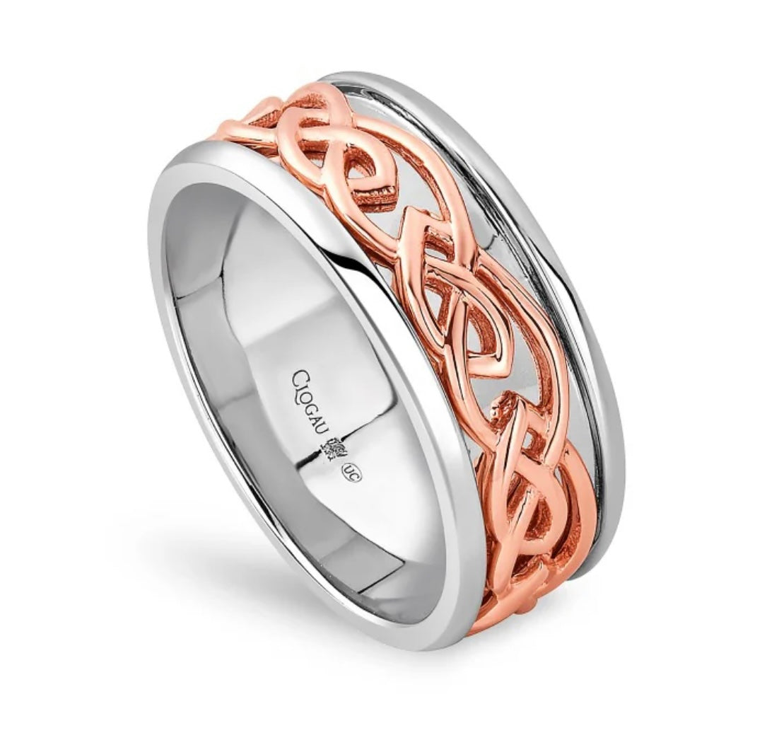 Clogau® Royal Clogau® Sterling Silver Annwyl Wide Channel Ring