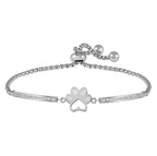 MILLELUCI Pawprint Bracelet