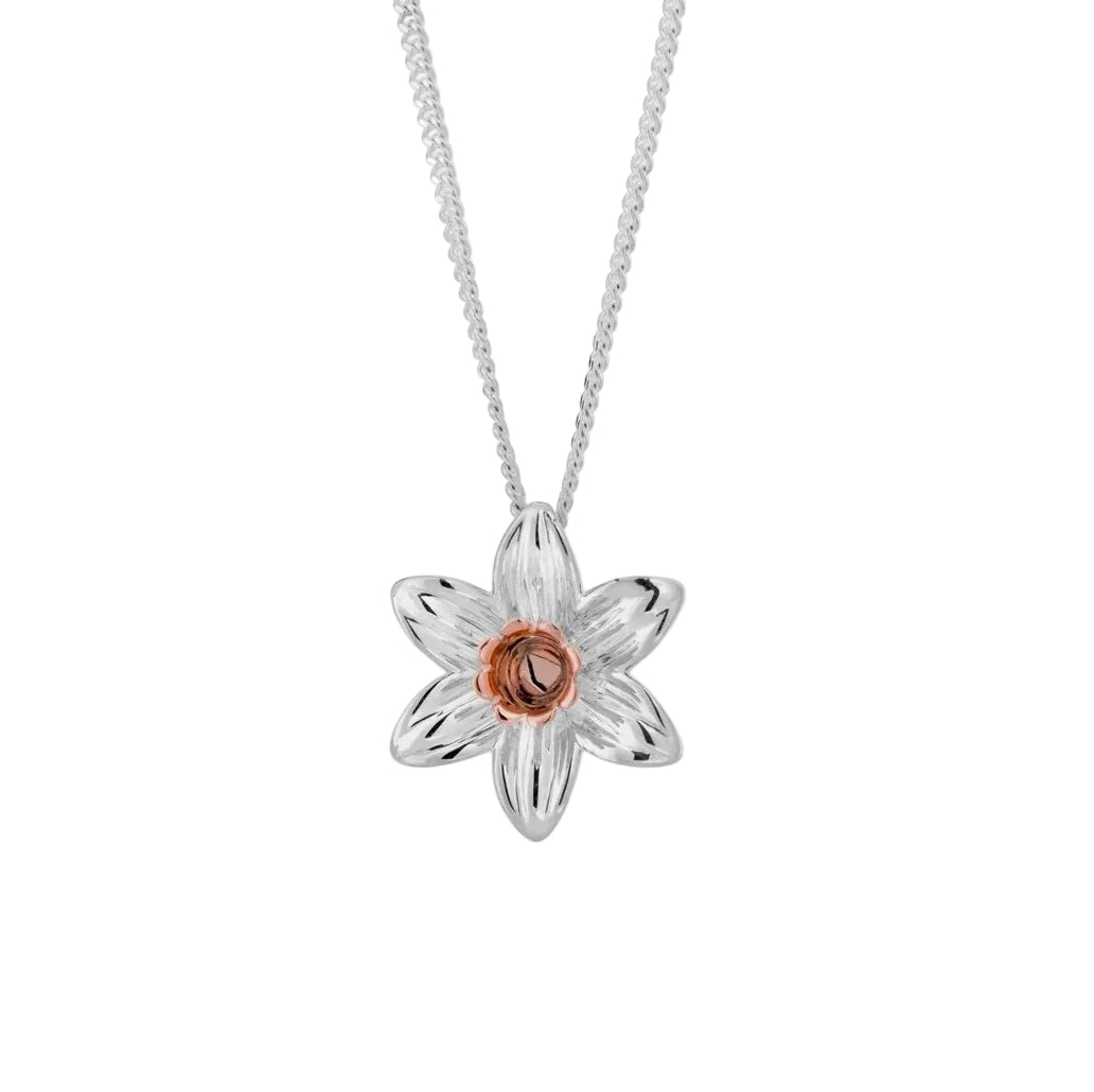 Clogau® Nature's Wonder Sterling Silver Daffodil Pendant