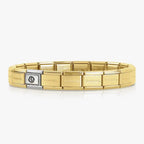 Nomination CLASSIC Gold Coloured Base Charm Bracelets in stainless steel